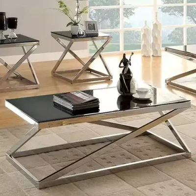 میز جلومبلی با رویه سنگ مرمر