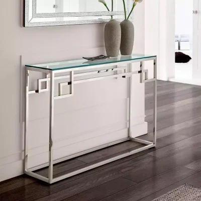 میز کنسول استیل کد 603