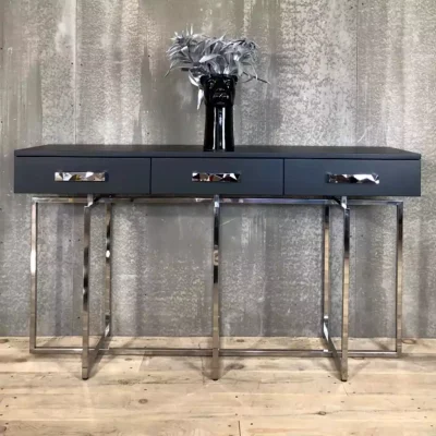 میز کنسول کشو دار سفید