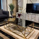 میز جلو مبلی استیل کد 8008