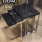 میز عسلی استیل کد 664