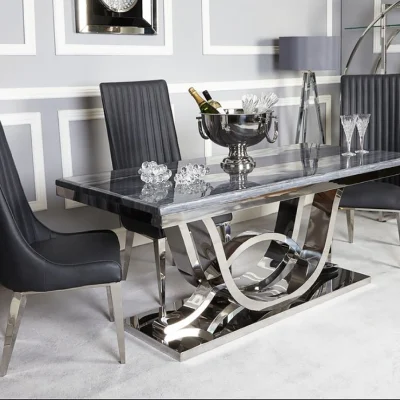 میز ناهار خوری استیل کد 8126