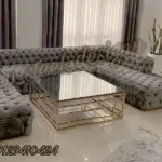 میز جلو مبلی استیل کد 623