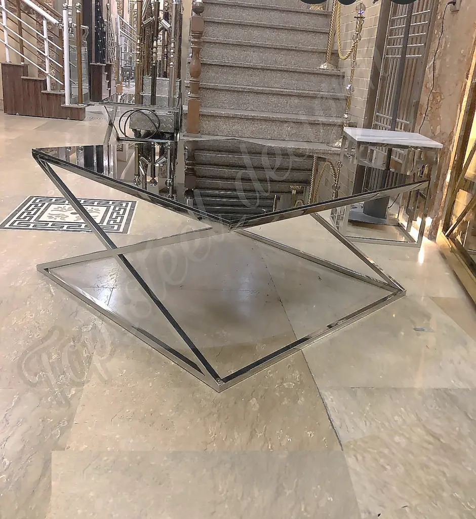 میز جلو مبلی طرح X کد 670