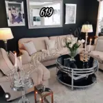 میز جلو مبلی گرد کد 619