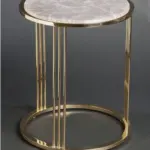 میز عسلی استیل کد 614