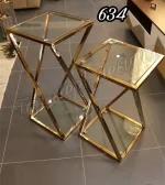 میز عسلی استیل کد 634