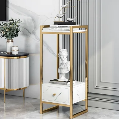 میز کنار سالونی استیل کد 8034