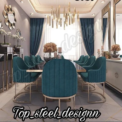 صندلی ناهارخوری استیل کد 627