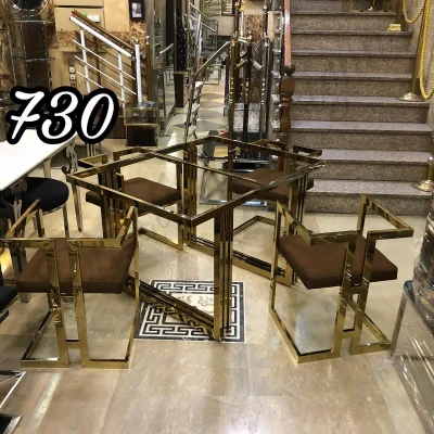 صندلی ناهارخوری استیل کد 730