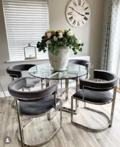 صندلی ناهارخوری استیل کد 8092