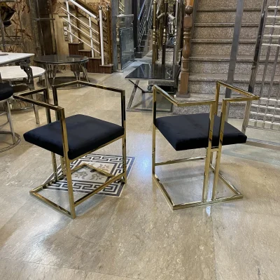 صندلی ناهارخوری استیل کد 8129