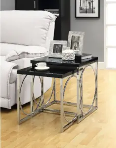 میز عسلی استیل کد 8059