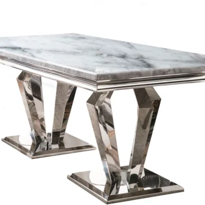 میز ناهارخوری استیل کد 8112