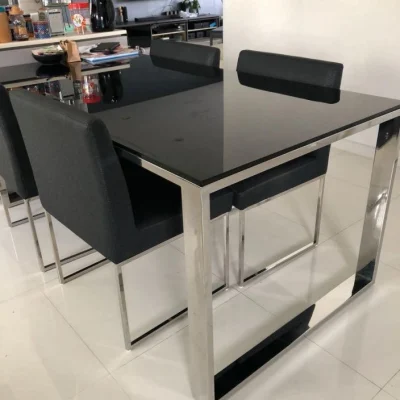 میز ناهارخوری استیل کد 8115