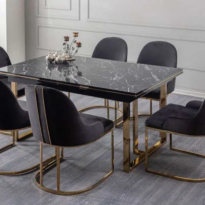 صندلی ناهارخوری استیل کد 8130