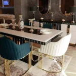 صندلی ناهارخوری استیل کد 8133