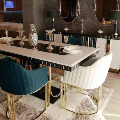 صندلی ناهارخوری استیل کد 8133