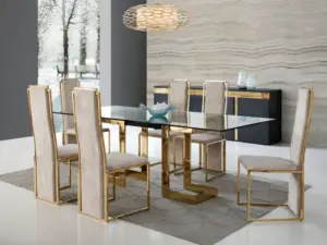 صندلی ناهارخوری استیل کد 8134