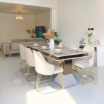 صندلی ناهارخوری استیل کد 8136