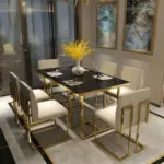 صندلی ناهارخوری استیل کد 8146