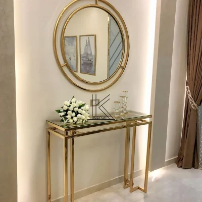 میز کنسول استیل کد 8183