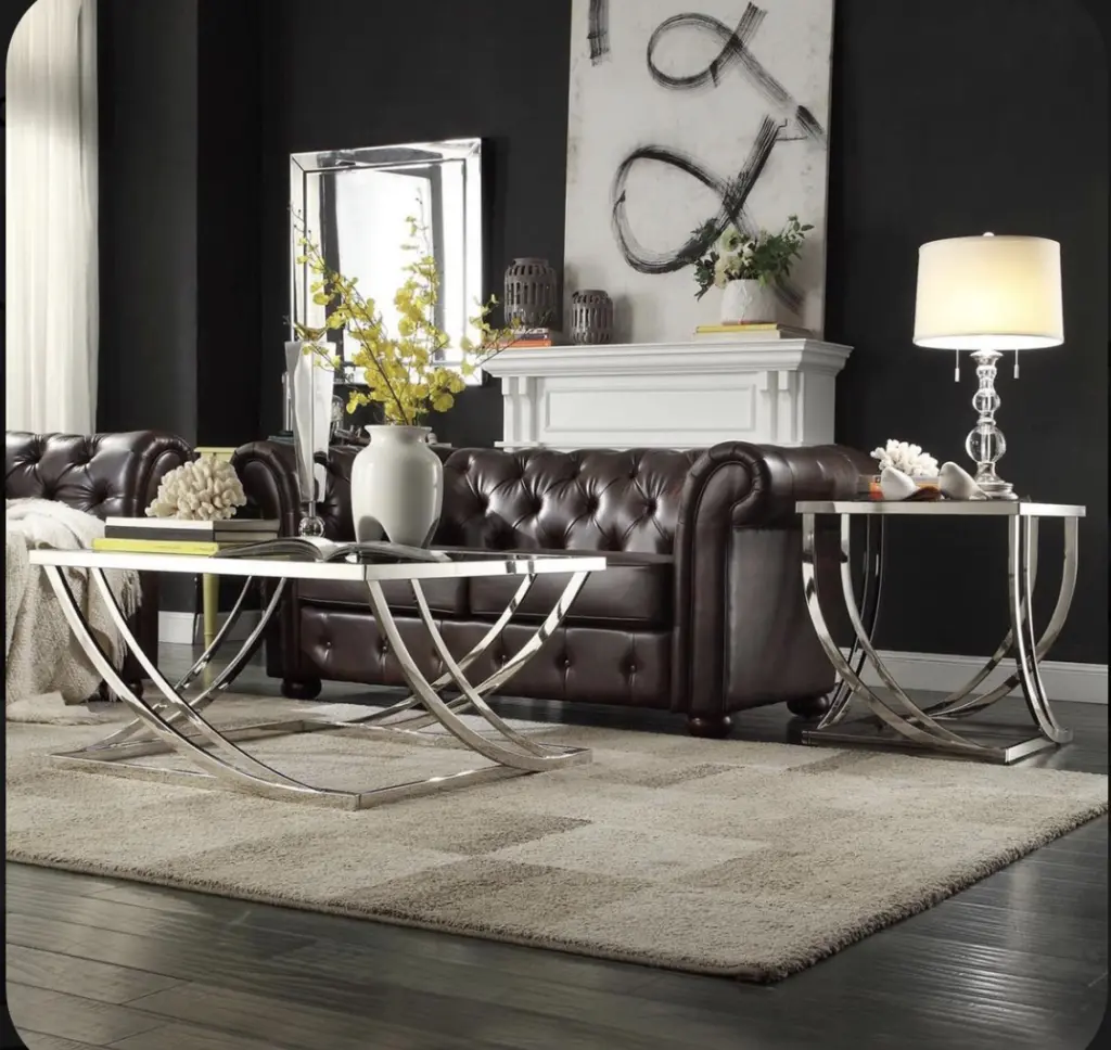 میز جلو مبلی استیل کد 8190