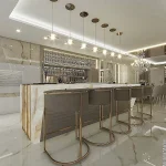 صندلی کانتر استیل کد 8206