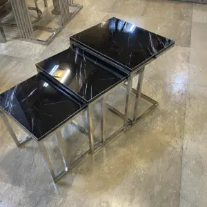 میز عسلی استیل کد 8192