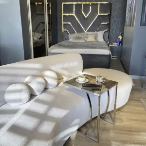 میز عسلی استیل کد 8197