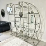 بوفه یا ویترین استیل کد 8211