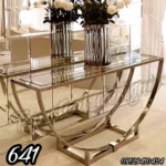 میز کنسول استیل کد 641